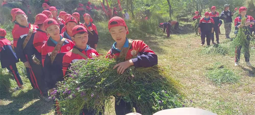 2021年李锋教育暑期夏令营第二期第四天：体验山村上学路_www.hnlfjy.com.cn