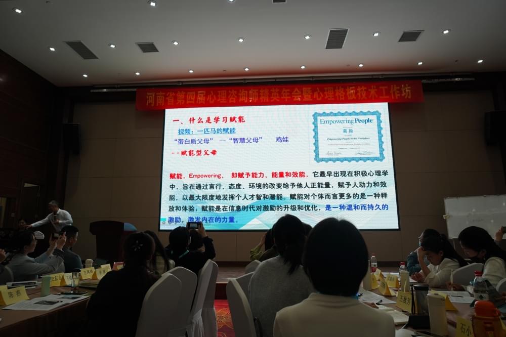 2023年河南省第四届心理咨询师精英年会暨心理格板技术工作坊圆满落幕_www.hnlfjy.com.cn