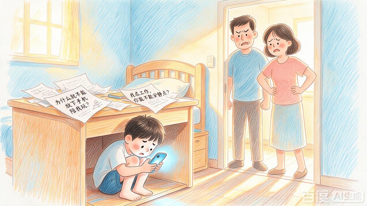 暑假孩子沉迷手机：不是自制力差，是家长不懂这4个成长真相_www.hnlfjy.com.cn