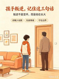 父母稳住情绪，孩子才会卸下防备！这3个方法，让叛逆期变成成长期